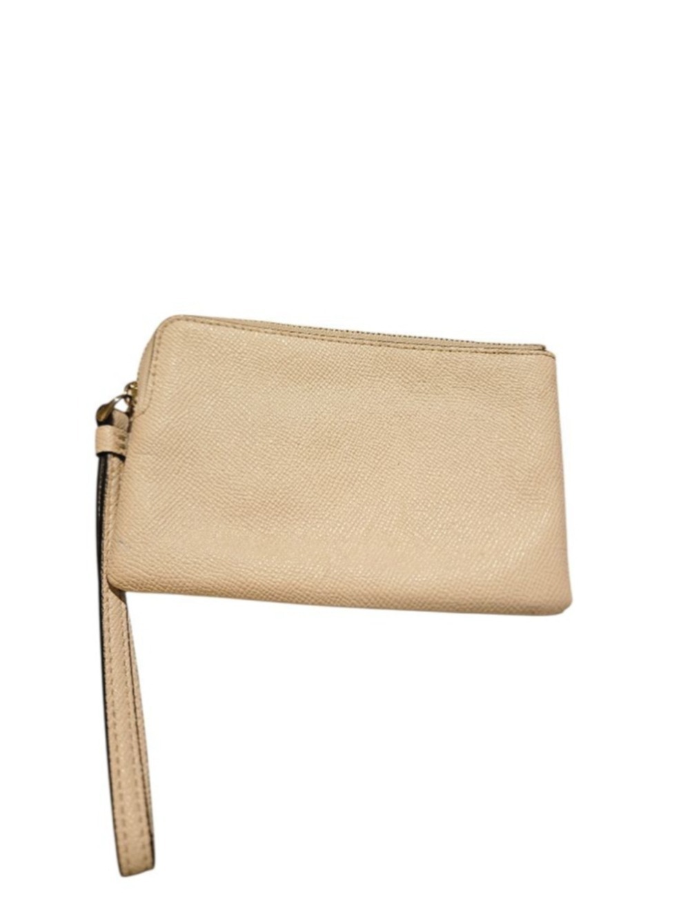 Coach Beige Leather Wristlet One Size - Picture 4 of 16
